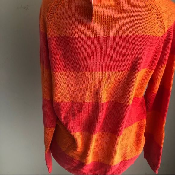Joe Fresh Pullover Sweater Striped Long Sleeve   Size M - Picture 6 of 8